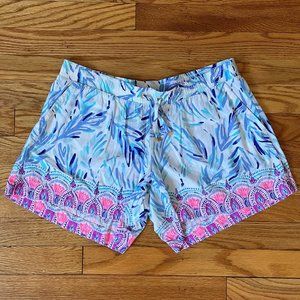 Lilly Pulitzer White Katia Shorts Size Medium